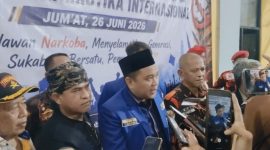 KNPI Kabupaten Sukabumi Deklarasikan Perang Melawan Narkoba, Ajak Semua Elemen Selamatkan Generasi Muda(Dok-Foto) 