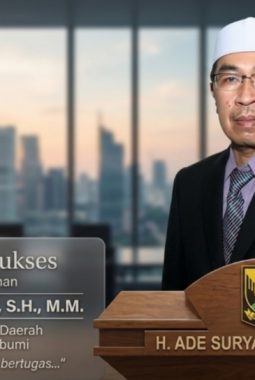 Diskominfosan Kabupaten Sukabumi Beri Apresiasi atas Pengukuhan Kembali H. Ade Suryaman sebagai Sekda