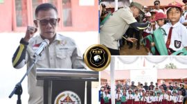 Masinton Pasaribu, S.H., M.H., dan Wakil Bupati, Mahmud Efendi bersama Deputi Bidang Geoekonomi Dewan Pertahanan Nasional (DPN), Dr. Yayat Ruyat, M.Eng (Dok-Poto)