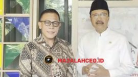 Bupati Tapanuli Tengah (Tapteng) Masinton Pasaribu menemui Menteri Sosial Saifullah Yusuf (Dok-Poto)