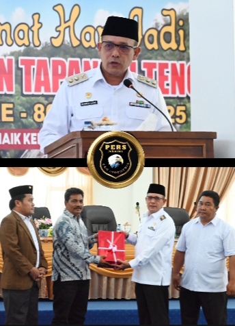Mahmud Efendi, menghadiri Rapat Paripurna Dewan Perwakilan Rakyat Daerah (DPRD) Kabupaten Tapanuli Tengah (Tapteng).(Dok-Poto)