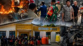 Gudang Sarana dan Prasarana RSUD Sekarwangi Terbakar, Layanan Pasien Dipastikan Tetap Berjalan Normal(Dok-Foto)