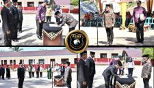 Masinton Pasaribu, SH, MH, resmi melantik dan mengambil sumpah janji penugasan terhadap 71 guru fungsional sebagai Kepala Sekolah di lingkungan Dinas Pendidikan Kabupaten Tapanuli Tengah (Dok-Poto)