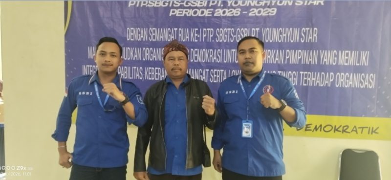 Demokratis dan Transparan, GSBI PT YHS Gelar Rapat Umum Anggota untuk Regenerasi Kepengurusan 2026–2029(Dok-Foto)