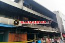 Pasar Terminal Sibolga Nauli pada malam 11 Juli 2026, Walikota Sibolga hari ini langsung meninjau lokasi kejadian yang kini tinggal puing-puing hangus terbakar (Dok-Poto)
