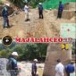 Direktur PDAM Mual Nauli, Bernardo Sondang H. Lumban Gaol, S.T., M.Si., bersama tim dari Agrinas dan PT Nindya Karya (Dok-Poto)