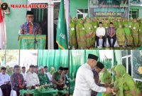 Masinton Pasaribu, SH., MH., didampingi Wakil Bupati, Mahmud Efendi, secara resmi membuka Konferensi Cabang (Konfercab) XVIII Muslimat Nahdlatul Ulama Kabupaten Tapanuli Tengah (Dok-Poto)