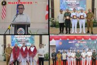 Upacara Pembukaan Latihan Bersama Pacific Partnership 2026 yang digelar di Lapangan Sepak Bola Pandan (Dok-Poto)