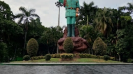 Lapangan Taman Ahmad Yani di Kota Medan (Dok-Foto)