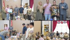 Lahan hibah tersebut diserahkan langsung oleh pemberi hibah, Saddam Husein (Dok-Poto)