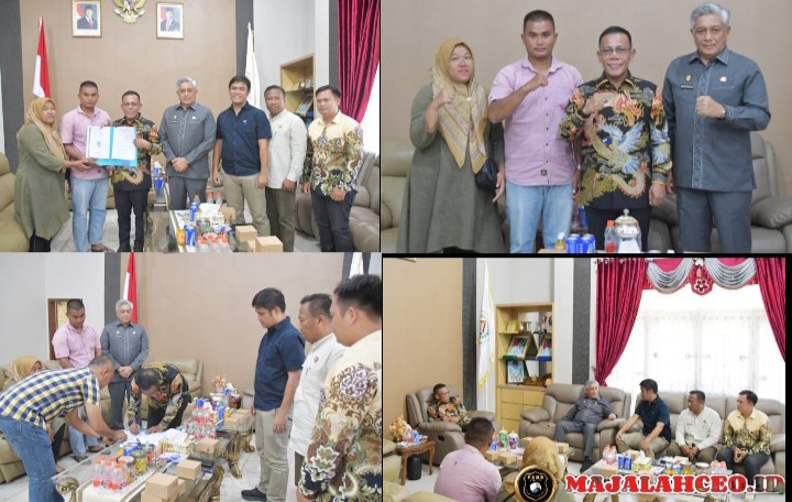 Lahan hibah tersebut diserahkan langsung oleh pemberi hibah, Saddam Husein (Dok-Poto)