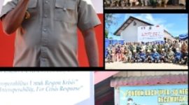 Mahmud Efendi bersama Wakil Kepala Pusat Kesehatan TNI (Wakapuskes TNI) Laksamana Pertama TNI Dr. dr. R.M. Tjahja Nurrobi, M.Kes., serta Komandan Misi Pacific Partnership 2026 (Dok-Poto)