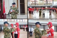 Dalam rangka menanamkan jiwa patriotisme, membentuk karakter disiplin, serta menumbuhkan kepemimpinan generasi muda (Dok-Poto)