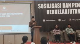 Sosialisasi Pendidikan Pemilih Berkelanjutan 2026, Heri Gunawan dan KNPI Sukabumi Dorong Lahirnya Pemuda Negarawan( Dok- Foto)