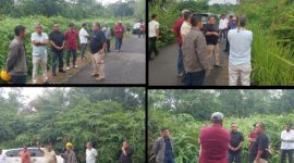 Kepala Dinas Perumahan dan Kawasan Permukiman (Perkim) Kabupaten Tapanuli Tengah, Hasudungan Naik P. Samosir, ST, MM, memberikan klarifikasi resmi guna meluruskan dan membantah isu tersebut (Dok-Poto)