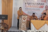 Muscab IV Hanura Kabupaten Sukabumi Tetapkan Hj. Resna Oktaviana sebagai Calon Ketua DPC, Bidik Kebangkitan Partai pada Pemilu 2029( Dok- Foto)
