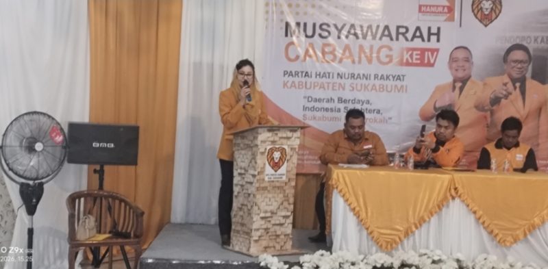 Muscab IV Hanura Kabupaten Sukabumi Tetapkan Hj. Resna Oktaviana sebagai Calon Ketua DPC, Bidik Kebangkitan Partai pada Pemilu 2029( Dok- Foto)