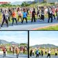 Pemerintah Kabupaten Tapanuli Tengah melaksanakan kegiatan senam bersama yang diikuti oleh Aparatur Sipil Negara (ASN) dan masyarakat di Lapangan Sepak Bola Pandan (Dok-Poto)