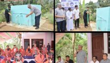Drs. Binsar TH Sitanggang, MSP, bersama Uskup Sibolga, Mgr. Fransiskus Tuaman Sasfo Sinaga, pada Sabtu 1 Agustus 2026 menghadiri acara serah terima bangunan pipanisasi air bersih untuk masyarakat Lobu Singkam (Dok-Poto)