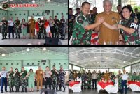 Sekda juga menyampaikan selamat datang kepada Dandempom 1/2 Sibolga yang baru, Letkol CPM (K) Isle K. Rama Banjarnahor, S.H., M.I.P. (Dok-Poto)