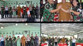 Sekda juga menyampaikan selamat datang kepada Dandempom 1/2 Sibolga yang baru, Letkol CPM (K) Isle K. Rama Banjarnahor, S.H., M.I.P. (Dok-Poto)