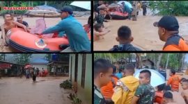 Dua hari diguyur hujan, Kecamatan Tukka dan Badiri dilaporkan kembali diterjang banjir susulan (Dok-Poto)