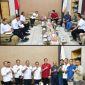 Masinton Pasaribu, SH., MH., pada Rabu, 5 Agustus 2026, menerima kunjungan silaturahmi sekaligus audiensi dari Manager PLN UP3 Sibolga, Bachtiar, beserta rombongan di Ruang Kerja Bupati Tapanuli Tengah (Dok-Poto)