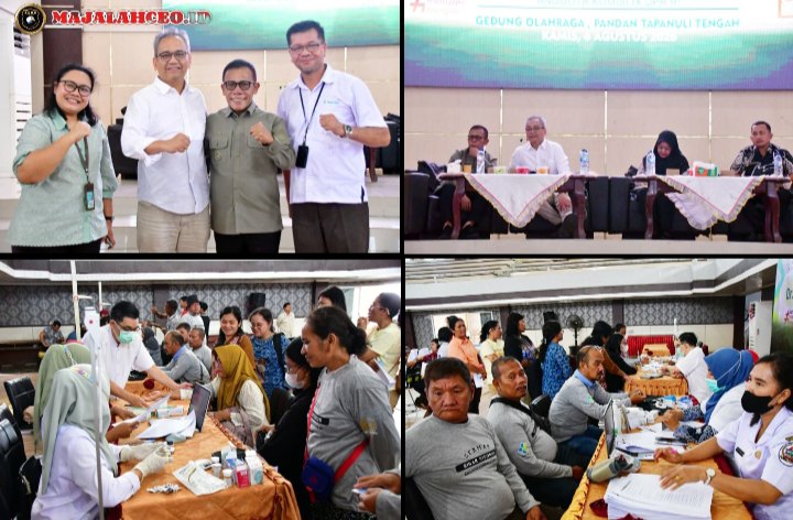 Masinton Pasaribu, SH., MH., bersama Anggota Komisi IX DPR RI, Dr. Sihar P. Sitorus, BSBS., M.B.A., menghadiri kegiatan Sosialisasi Budaya Mutu dan Keselamatan Pasien di Fasilitas Pelayanan Kesehatan (Dok-Poto)