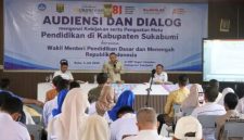 WABUP SUKABUMI BERSAMA WAMENDIKDASMEN RI PERKUAT SINERGI PENINGKATAN MUTU PENDIDIKAN(Dok-Foto)