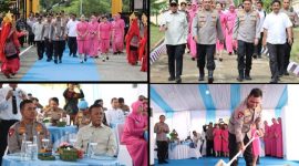 Kapolda Sumatera Utara, Irjen Pol Whisnu Hermawan Februanto, S.I.K., M.H., melakukan kunjungan kerja (kunker) ke wilayah hukum Polres Tapanuli Tengah (Tapteng) pada Jumat (7/8/2026) (Dok-Poto)