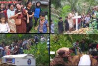 Suasana duka menyelimuti , Desa Muara Sibuntuon, Kecamatan Sibabangun, Kabupaten Tapanuli Tengah, Selasa sore 11 Agustus 2026 (Dok-Poto)