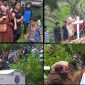 Suasana duka menyelimuti , Desa Muara Sibuntuon, Kecamatan Sibabangun, Kabupaten Tapanuli Tengah, Selasa sore 11 Agustus 2026 (Dok-Poto)
