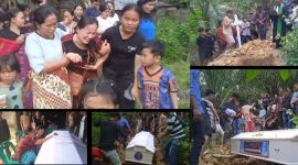 Tangis Istri Almarhum Kurniawan Zendrato Menyelimuti Keluarga Duka yang mendalam (Dok-Poto)