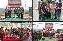 Presiden Republik Indonesia, Prabowo Subianto, meresmikan secara virtual 3.395 jembatan yang dibangun oleh TNI-Polri serta 2.500 titik air bersih yang dibangun oleh TNI AD (Dok-Poto)