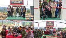 Presiden Republik Indonesia, Prabowo Subianto, meresmikan secara virtual 3.395 jembatan yang dibangun oleh TNI-Polri serta 2.500 titik air bersih yang dibangun oleh TNI AD (Dok-Poto)