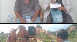 Polemik terkait rencana aksi demonstrasi terhadap aktivitas galian C milik M Hutasoit di Kelurahan Sibuluan Nauli, Kecamatan Pandan, Kabupaten Tapanuli Tengah (Tapteng) (Dok-Poto)