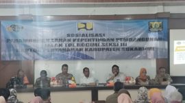 BPN Kabupaten Sukabumi Gelar Sosialisasi Tahap Pelaksanaan Pengadaan Lahan Tol Baru. (Dok - Foto)