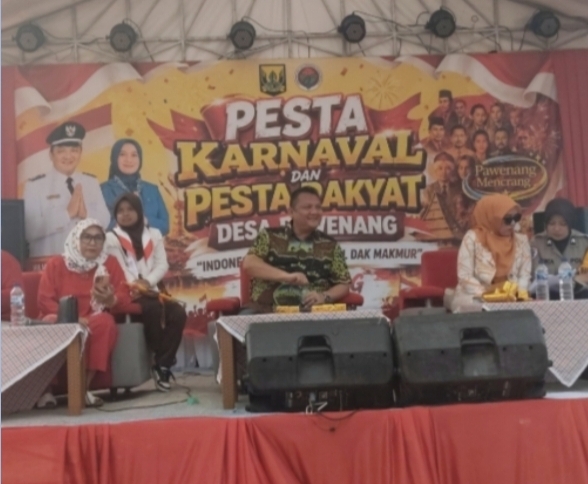 Pesta Karnaval dan Pesta Rakyat Desa Pawenang Meriah, Pemdes Ajak Warga Perkuat Semangat Kebersamaan. ( Dok- Foto)