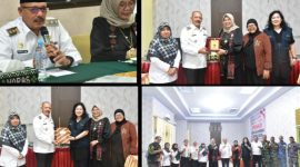 Mahmud Efendi secara resmi membuka kegiatan Pelatihan Penyegaran Pencegahan dan Penanganan Kekerasan Berbasis Gender dalam Situasi Bencana pada Rabu, 19 Agustus 2025 di Pia Hotel Pandan (Dok-Poto)