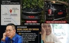 Ibu Miskin Di Petisah Tengah Tak Dapat Bantuan Lansia, Sementara Ketua DPRD Medan Penumpukan Fasilitas, Dua Mobil Dinas Ketimpa Pohon (Dok-Foto)