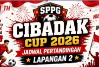 SPPG Sukasirna 2 Team Petarung Bawon Express Mengikuti Pertandingan Futsal Antar SPPG Cibadak Cup 2026. ( Dok- Foto)