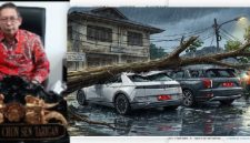 Illustrasi, Tiga Kendaraan Saat Pohon Tumbang di Kediaman Ketua DPRD Medan (Dok-Foto)