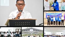Masinton Pasaribu, S.H., M.H., pada 26 Agustus 2026 Rabu menghadiri dan memberikan motivasi dalam Pengenalan Kehidupan Kampus bagi Mahasiswa Baru (PPKMD) Sekolah Tinggi Perikanan dan Kelautan (STPK) Matauli Angkatan IX Tahun 2026 (Dok-Poto)
