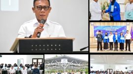 Masinton Pasaribu, S.H., M.H., pada 26 Agustus 2026 Rabu menghadiri dan memberikan motivasi dalam Pengenalan Kehidupan Kampus bagi Mahasiswa Baru (PPKMD) Sekolah Tinggi Perikanan dan Kelautan (STPK) Matauli Angkatan IX Tahun 2026 (Dok-Poto)