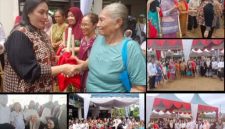 Pelaksanaan Bakti Sosial turut dihadiri langsung oleh Ketua Tim Penggerak (TP) PKK Kabupaten Tapanuli Tengah, Ny. Rismawaty Masinton Pasaribu, bersama Staf Ahli I TP PKK Kabupaten Tapanuli Tengah, Ny. Masnoni Mahmud Efendi (Dok-Poto)