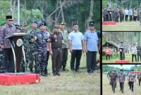 Pemerintah Kabupaten Tapanuli Tengah (Pemkab Tapteng) menggelar Apel Pagi gabungan Aparatur Sipil Negara (ASN) dalam rangka memperingati Hari Jadi ke-81 Kabupaten Tapanuli Tengah (Dok-Poto)