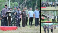 Pemerintah Kabupaten Tapanuli Tengah (Pemkab Tapteng) menggelar Apel Pagi gabungan Aparatur Sipil Negara (ASN) dalam rangka memperingati Hari Jadi ke-81 Kabupaten Tapanuli Tengah (Dok-Poto)