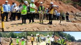 Masinton Pasaribu, SH, MH, bersama Gubernur Sumatera Utara, Bobby Nasution, mendampingi Wakil Presiden Republik Indonesia, Gibran Rakabuming Raka (Dok-Poto)
