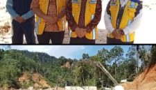 Proyek pembangunan pengendali banjir di Kelurahan Hutanabolon, Kecamatan Tukka, Kabupaten Tapteng yang pengerjaannya terus dikebut (Dok-Poto)