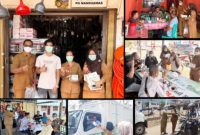 Dinas Kesehatan Kabupaten Tapanuli Tengah menginstruksikan seluruh jajaran Pusat Kesehatan Masyarakat (Puskesmas) se-Kabupaten Tapanuli Tengah untuk bergerak cepat membagikan masker gratis kepada masyarakat (Dok-Poto)